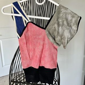 Vivienne Westwood Gold Label Asymmetric Block Top